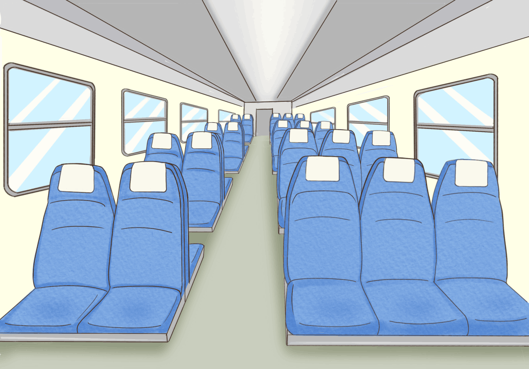 图片[1]-硬座、硬席、软席你都坐过吗？（火车座位分布图）-瑷珂憬転