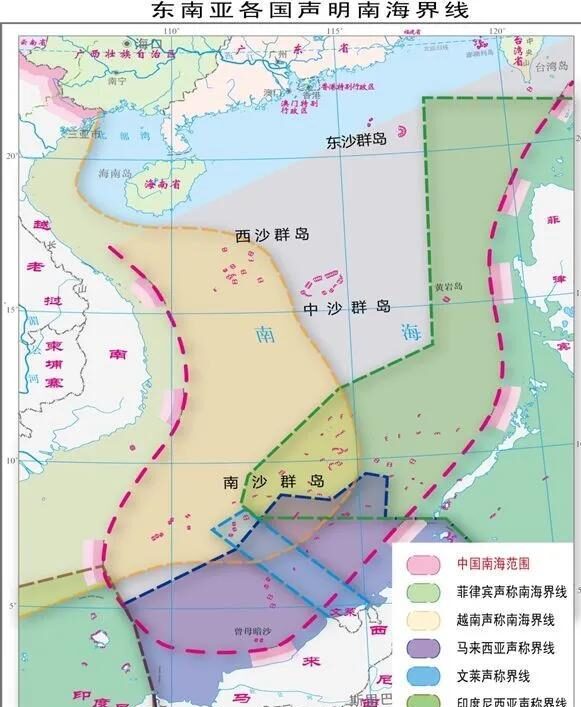 图片[2]-中国南海实际控制的岛屿有多少个？（南海诸岛分布简图）-瑷珂憬転