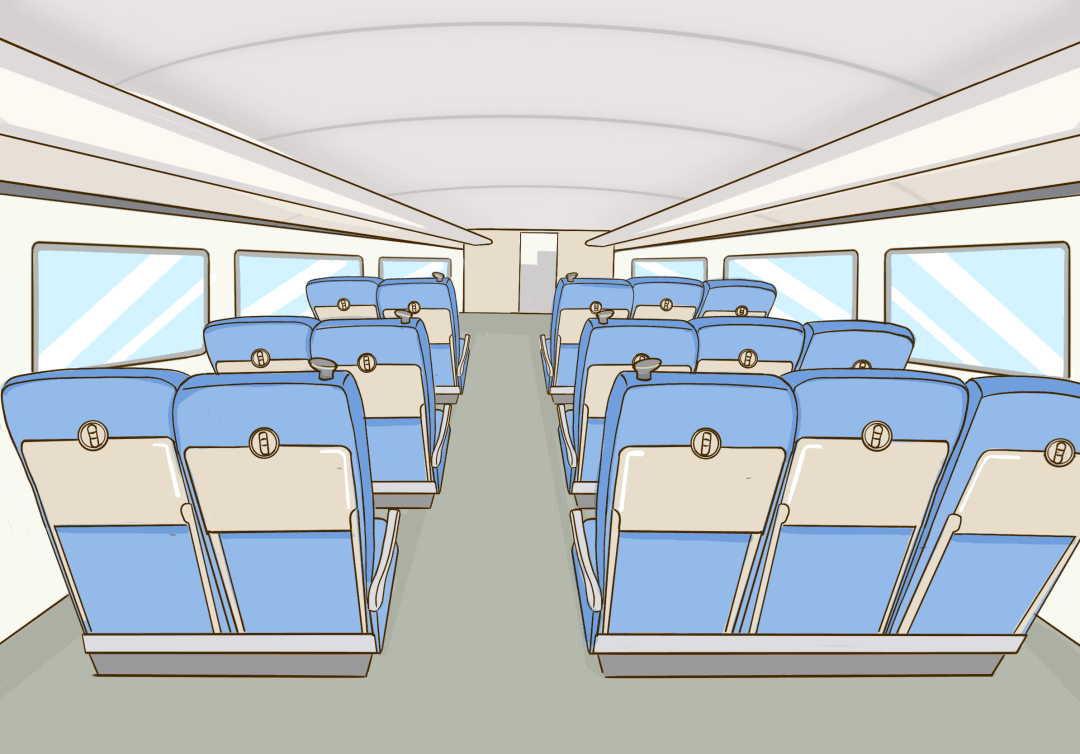 图片[4]-硬座、硬席、软席你都坐过吗？（火车座位分布图）-瑷珂憬転